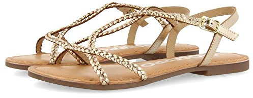 GIOSEPPO Femme Nioaque Sandale, Or, 40 EU