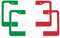 Nummernschild-Rahmen mit Italien-Flagge, 2 Stück, Aluminium, universal, rundes Loch, Auto-Kennzeichenabdeckungen, Aluminium-Kennzeichenhalter mit Befestigungselementen und Schrauben