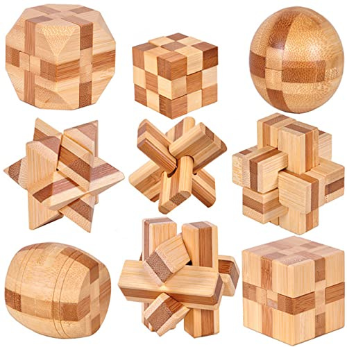 Puzzle-Spielzeug für Erwachsene, Puzzle, Holzknacker, 3D-Test, Lernspiel, Intellektuell, Logik, klassisches Spielzeug, lustiges Geschenk für Erwachsene und Kinder
