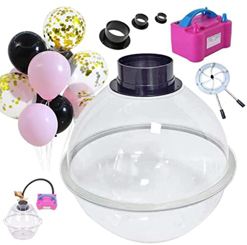 FENGSSLL Ballon-Stopfmaschine with Balloon Pump, Balloon Stuffing Machine Ballon-Expander-Stuffer-Extraktor, DIY-Ballon-Stuffer für Geschenke, Dekoration, Hochzeit, Party, Weihnachten