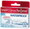 MERCUROCHROME - Apósitos Waterproof - Impermeables - 16 Unidades - 3 Tamaños Diferentes - Transparentes - Transpirables - Protección en Baño, Mar, Piscina y Ducha - Ultrafinos - Primeros Auxilios