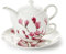 teemando® Tea-for-one Set Mayumi Fine Bone China, 4-teilig Inhalt Kanne: 0,45 l, Tasse: 0,25 l Kanne: H 11,8 cm, Ø 5,2 cm Tasse: H 6 cm, Ø 11 cm