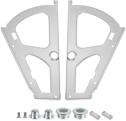 sourcing map 2Pcs Shoes Drawer Cabinet Hinges 1 Layer Steel Furniture Hinge Flip Plate Frame Turning Rack Replacement Fittings for Home, Silver
