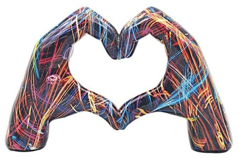 Lesser & Pavey Supernova Hands of Love Figurine For Home & Office | Home Decor Ornaments Gift For Women & Men | Beautiful Figurine For Indoor & Outdoor | Living Room Decor Ornaments