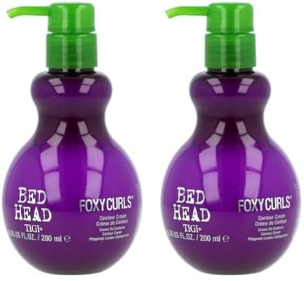 TIGI Bed Head Foxy Curls Mousse Pour Cheveux Bouclés Fixation Forte 250 Ml (Lot de 2)