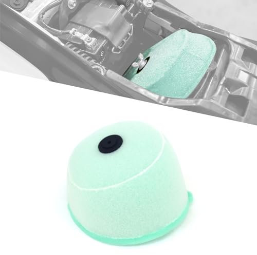 IUVWISN Filtro aria per Dirt Bike Doppio filtro in spugna in schiuma adatto per moto CR CRF 125 250 450 RM RMZ 125 250 YZ WRF 125 250 426 450 KX KXF 125 250 1997-2015