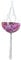 Pink Disco Ball Planter for Plants, 9.84x5.11 Inch Mirror Disco Ball Hanging Planter with Chain Modern Hanging Flower Pot Decorative Plant Containers for Indoor Outdoor Home Garden Decor/35 (Color :/2