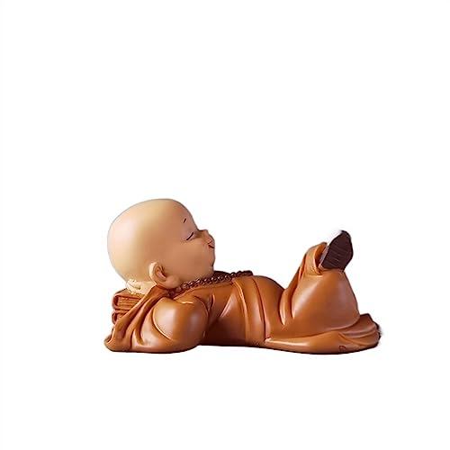 Tischdekorationen Chinesischer Stil, Zen-Weisheit, kleiner Mönch, Dekoration, alter Stil, Buddha, niedlich, Wohnzimmer, Arbeitszimmer, Schreibtisch, Dekoration, kreatives Segensgeschenk Desktop-Orname