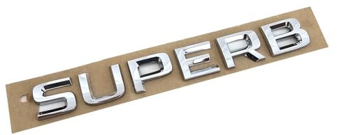 Skoda 3V0853687A2ZZ Schriftzug Superb Modellschriftzug Modellbezeichnung Buchstaben Emblem Logo Plakette Aufkleber