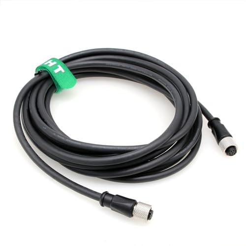 HangTon 8-poliges Buchsenkabel für Humminbird Ethernet-Switch-Netzwerk HELIX 12 15 Fischfinder, geschirmtes PVC, wasserdicht, CAT.5e, 2 m