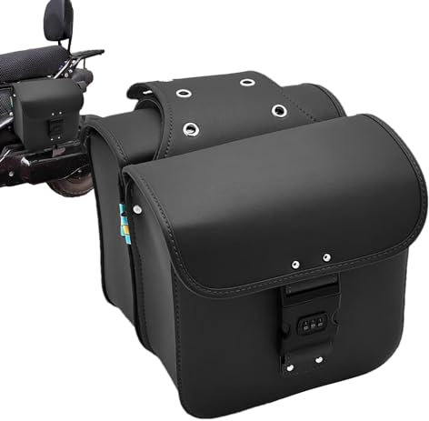 Satteltaschen – Abschließbare Seitentaschen, Motorrad-Satteltaschen | Große Kapazität Motorrad Satteltaschen, wasserdichte Powersports Satteltaschen, robuste Motorrad-Aufbewahrungstaschen für