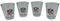 The Great Branding Company GmbH - NFL - American Football - 4er Set Shot Gläser 4 CL