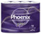 Phoenix Soft Lavender Fragranced Luxury Toilet Rolls Bulk Buy - Quilted White 3 Ply Toilet Paper - Toilet Tissue (12 Pack)