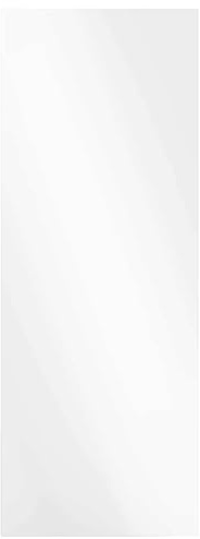 vidaXL Wandspiegel Rechtwinklig 30 x 80 cm Gehärtetes Glas, Moderner Badezimmerspiegel, eleganter Wandschmuck, rahmenloses, minimalistisches, reflektierendes Glas