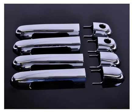 MTVTFECEWG Für Hyundai Für Accent 2007 2008 2009 2010 2011 Auto Außen Dekor Zubehör Chrom Türgriff Abdeckung Trim