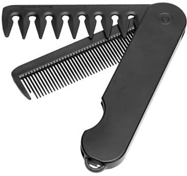 Butterfly Comb, Men's Pocket Comb, Portable Folding Comb for Travel, 23 cm