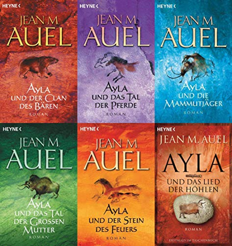 Hey Ayla, Die Kinder der Erde Bände 1,2,3,4,5,6 von Jean M. Auel Ayla Die Kinder der Erde