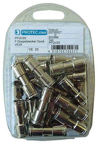 PROTEC.CLASS F-Doppelstecker Quick VE25 PFQV25