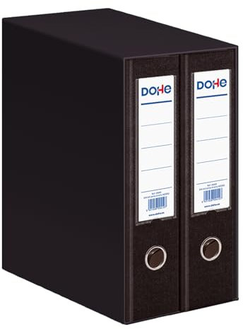 Dohe - Modulo Archicolor 2 raccoglitori formato A4, nero
