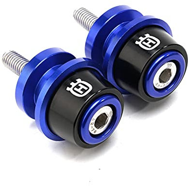 Fahrwerks Schwingenschutz Motorrad Schwinge Spulen Hinterer Ständer Schrauben Slider CNC Für Hu-sqvarna 701 401 2020 SVARTPILEN 701 401 250 (Color : Blau)