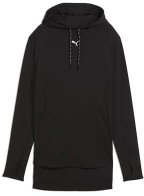 PUMA Damen Modest Hoodie Kapuzenpullis, PUMA Black, M