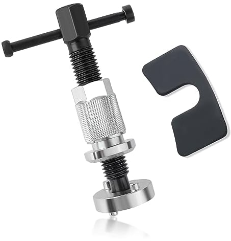 GTLM Brake Caliper Rewind Tool,Right Hand Brake Caliper Tool for Replacement Rear Brake Pad,Universal Automotive Tools Brake Piston Rewind Tool Compatible with Audi,Ford,Honda