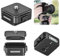 NEEWER Kit Piastra Sgancio Rapido Arca, Adattatore Fotocamera DSLR con 4 Slot Laterali Compatibile con Arca Swiss, Filetto 1/4 e 3/8 per Stabilizzatore Gimba Testa Treppiede Slider, Max 8kg, CA009
