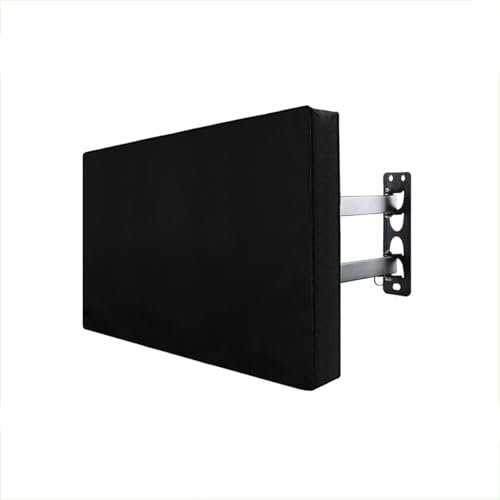 WYBZDA Funda TV Exterior Impermeable 600d Tela Oxford Cubierta Antipolvo para TV Todo Incluido Funda para Televisor Universal para Balcón(28-32 (29 * 19 * 5.5))