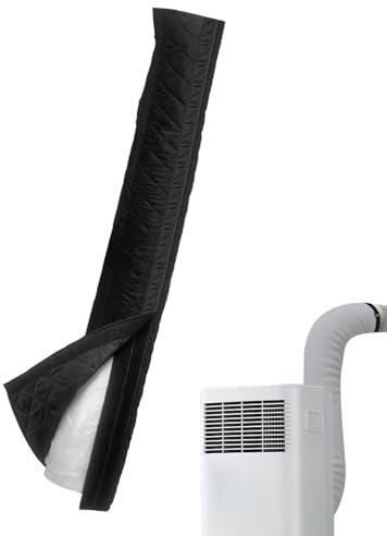 Manchon isolant pour tuyau de climatisation portable, gaine de protection pour tuyau de climatisation, manchon de protection pour tuyau d'échappement de 15 cm de diamètre