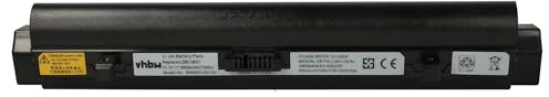 vhbw 1x Akku kompatibel mit Lenovo IdeaPad S10, S10e, S12, S9, S9e Notebook (6600 mAh, 11,1 V, Li-Ion)