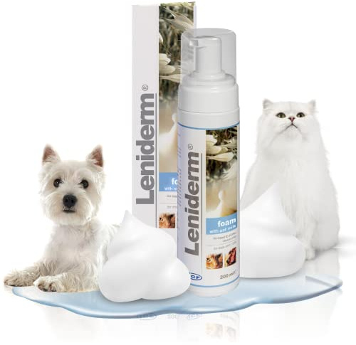 Reinigungsschaum Leniderm Ph 7 Hunde und Katzen 200 ml
