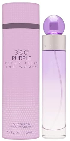 Perry Ellis 360 Violet Eau de Parfum Vaporisateur pour Femme 3.4 oz 100.55 ml