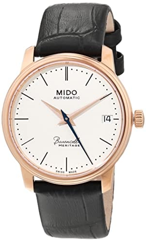 MIDO Damen-Armbanduhr Analog Automatik Leder M0272073626000