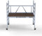 AC xPress PRO-L Rollgerüst | Alu Gerüst | 3 m Arbeitshöhe | TÜV/GS geprüft | XXL-Plattform 130 x 190 cm | erweiterbar | Aluminium Rollrüstung | DIN EN 1004 & 1298 | innen und außen | ohne Luke