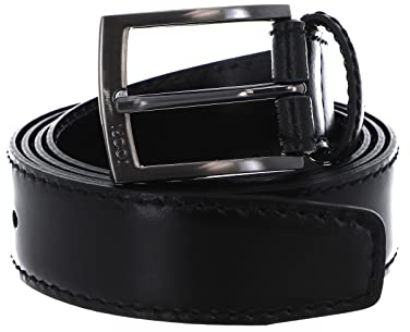 JOOP Herren 7101 JOOPCOLL. 3,5 cm/NOS Gürtel, Schwarz (Schwarz 10), (Herstellergröße: 085)