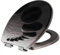 tectake Toilettendeckel mit Absenkautomatik WC Brille Klobrille - Diverse Modelle (Steine | Nr. 402260)