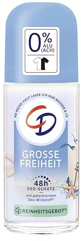 CD Deo Roll-On Große Freiheit - Frische Brise mit aquarischem Duft, ohne Aluminium, 50 ml