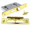 Gridlock E-Series Mortice Bathroom Lock - 2.5 (65 mm), Brass