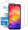NOVAGO compatible con Xiaomi Redmi Note 7 Protectores de pantalla vidrio templado (Lote de 2)