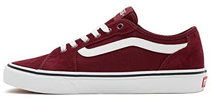 Vans Filmore Decon Suede/Canvas, Basket Homme - Rouge (Suede/Canvas/Port Royale/White) - 42 EU