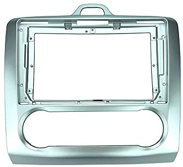 2 Din 9 Zoll Autoradio Installation DVD GPS Mp5 ABS PC Kunststoff Blende Flugzeugrahmen Passend für Ford Focus Auto AC 2005-2012 Dash Kit