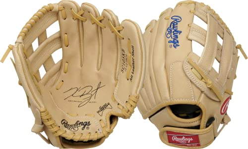 Rawlings | SURE CATCH T-Ball & Youth Baseball Glove | Right Hand Throw | 10.5 | Kris Bryant Model