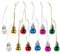 FOMIYES Christbaumkugeln Weihnachtskugeln Set in Mischfarbe Miniatur Ball Ornamente Hängende Bälle Weihnachtsbaumkugeln aus Kunststoff Christbaum Dekorationen 24PCS 2CM