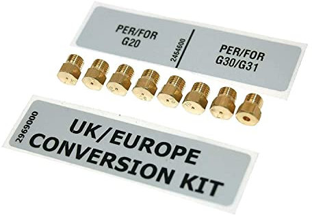 Bush BGC60SW BGC60SBX BGC60SWX BGC60SB All Gas Cooker LPG Conversion Kit