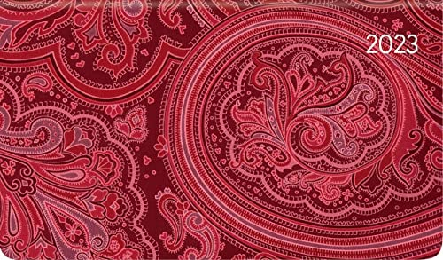 Ladytimer Pad Arabian Pattern 2023 - Taschen-Kalender 15,6x9 cm - Muster - Weekly - 128 Seiten - Notiz-Buch - Alpha Edition