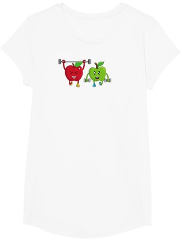 Veggie power, Äpfel, Training Äpfel, lustige Äpfel, Apfel T-Shirt
