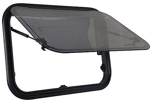 ELOMAS Finestre per Camper,finestre per roulotte,Finestra per roulotte,finestre a Battente,finestre per roulotte con oscuranti e zanzariere integrati,per roulotte e Camper,550 * 400mm