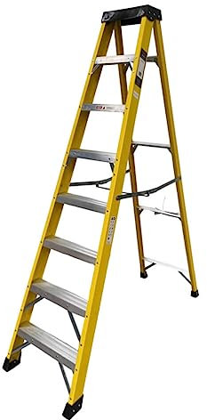 Murdoch GRP Fibreglass Swingback Step Ladders 8 Tread