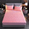 HAIBA bettlaken Cashmere spannbettlaken Rosa 140X200cm+30cm Boxspringbett Frottee Spannbetttuch Fleece Biber Spannbetttücher Leintuch für Hohe Matratze bis 25-30 cm