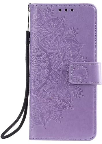 Bnvdfre for Samsung Galaxy A05s Case Protective Samsung Galaxy A05s Wallet Phone Case Flip PU Leather Shockproof Card Holder Magnetic Stand Cover for Samsung Galaxy A05s, Purple